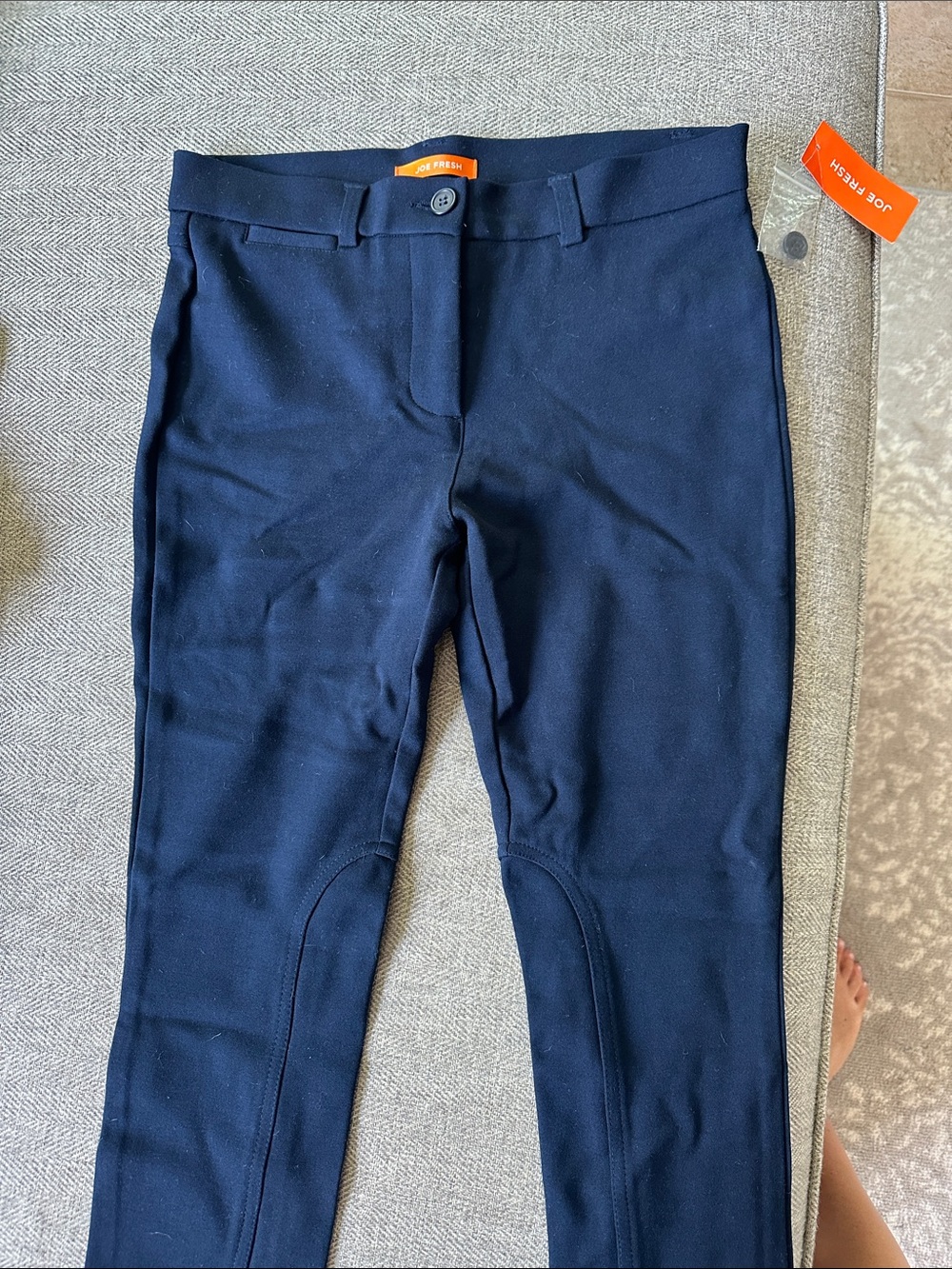 Joe Fresh Dark Navy Ponte Riding-Style Pants